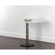 Claudia White / Pewter Bistro Table